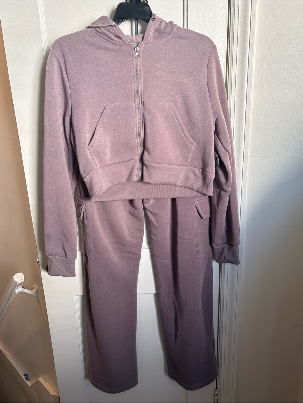 Women's Lavender Zip Hoodie & Pant Set